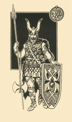 Ein Skandinavier der Warägergarde, 1924