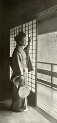Eine Studie am Shoji, 1910