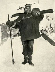 Fähnrich Crean, der die Albert-Medaille erhielt