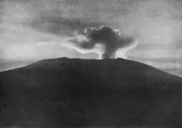 Der Gipfel des Mount Erebus, um 1910-1912, 1913