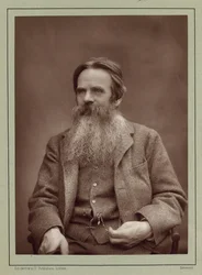 Porträt des Malers William Holman Hunt 1827-1910, ca. 1885