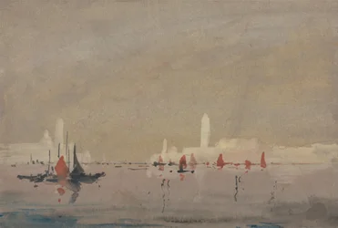 Venedig von der Lagune aus