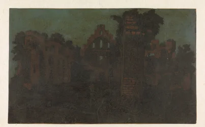 Ruinen der Abtei von Rijnsburg (Große Version)