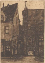 Ansicht des Vleeshuis in Antwerpen