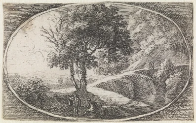 Landschaft (Nr. 11 aus der Serie: Variae campestrum fantasiae)