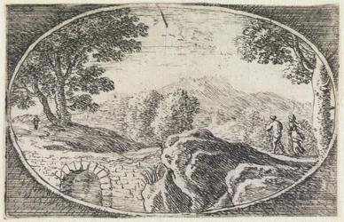 Landschaft (Nr. 14 aus der Serie: Verschiedene ländliche Fantasien)
