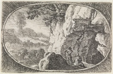 Landschaft (Nr. 7 aus der Serie: Variae campestrum fantasiae)