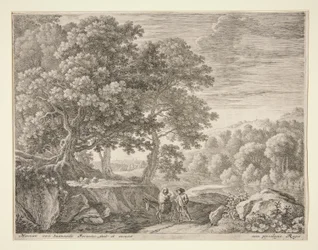 Die kleinen Engel auf dem Hügel, aus der Serie Die Flucht nach Ägypten