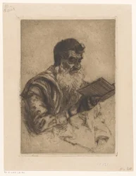 Betender jüdischer Mann