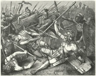 Tod von Spartacus, 71 v. Chr.