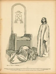 Der Butterteller, Nummer 143, Satirisch in Schwarz-Weiß