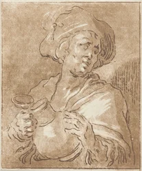 Mann mit Krug
