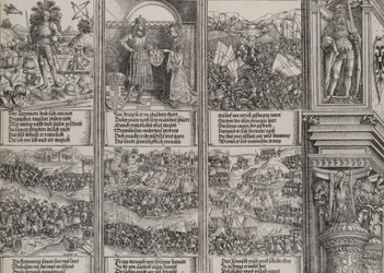 Die Verlobung von Maria von Burgund, junger Maximilian, Der Kampf um die burgundische Nachfolge, 1515