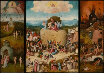 Der Heuwagen-Triptychon, ca. 1516
