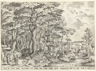 Landschaft mit der Versuchung Christi