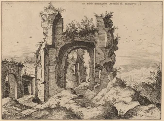 Ansicht der Caracalla-Thermen