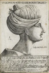 Sultan Suleiman I. der Prächtige, ca. 1530
