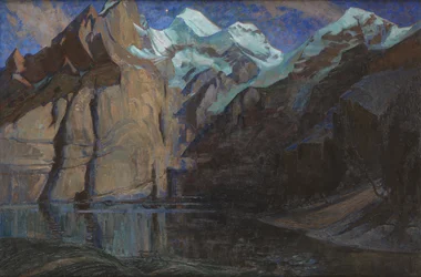 Nachtstück der Alpen