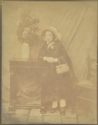 Porträt von Georgina Benoist (?)