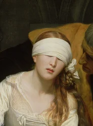 Die Hinrichtung von Lady Jane Grey, 1833 (Detail)