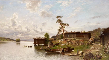 Morgenstimmung (Blick auf die Insel)