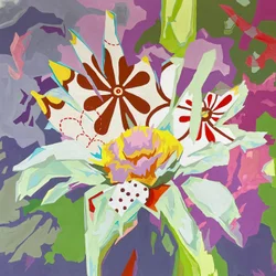 Floralabstrakt Nr. 1, 2023