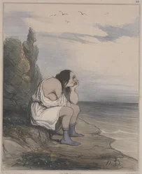 Alte Geschichte, Nr. 40: Die Verzweiflung der Kalypso (Histoire Ancienne, Nr. 40: Le désespoir de Calypso)