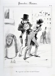 Serie „Sprüche und Maximen“. „Wir nehmen unser Eigentum zurück oder wir finden es“.