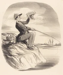 Unannehmlichkeit beim Angeln