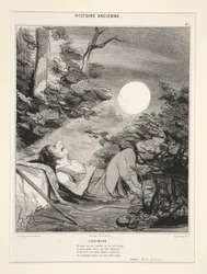 Endymion, Platte 45 aus Histoire Ancienne