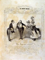 Ideen und Legenden Philipon unter dem Titel Les Cent und Robert Macaire