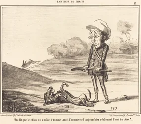 Man sagt, der Hund sei der Freund des Menschen...