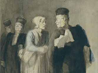Der Anwalt und sein Klient, 1862-64