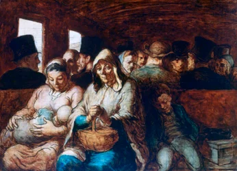 Der Wagen dritter Klasse, ca. 1863-1865