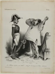 „- Sire! Lissabon wurde erobert. - aaaah!!... und ich träumte, dass ich tapfer gekämpft habe!“, Platte 304