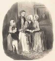 Zum neuen Jahr, Besuch... bei Tante Rabourdin