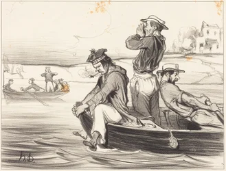 Eine Begegnung auf offenem Wasser