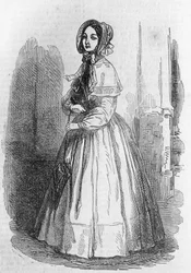 Julie Mercadet, Illustration aus Der gute Geschäftsmann (Le Faiseur)