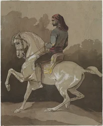 Araber zu Pferd