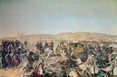 Eroberung Algeriens (1830-1847): Eroberung der Smalah von Abd el Kader durch den Herzog von Aumale in Taguin