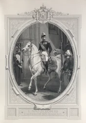 Reiterporträt von Napoleon III