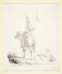 Lancier auf Wache