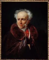 Porträt des Malers Jean Baptiste Isabey (1828)