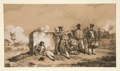 Soldaten als Plänkler