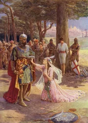 St. Jakob von Spanien und Prinzessin Celestine