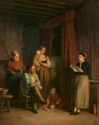 Der Brief des Auswanderers, 1868