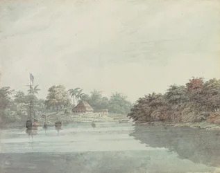 Das Budgerow des Generalgouverneurs am Ganges, Brahmaputra-Delta