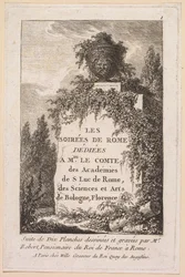 Les Soirées de Rome: Titelseite