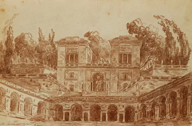 Die Villa Farnese, Rom