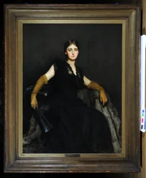 Entranced, oder Dame in Schwarz